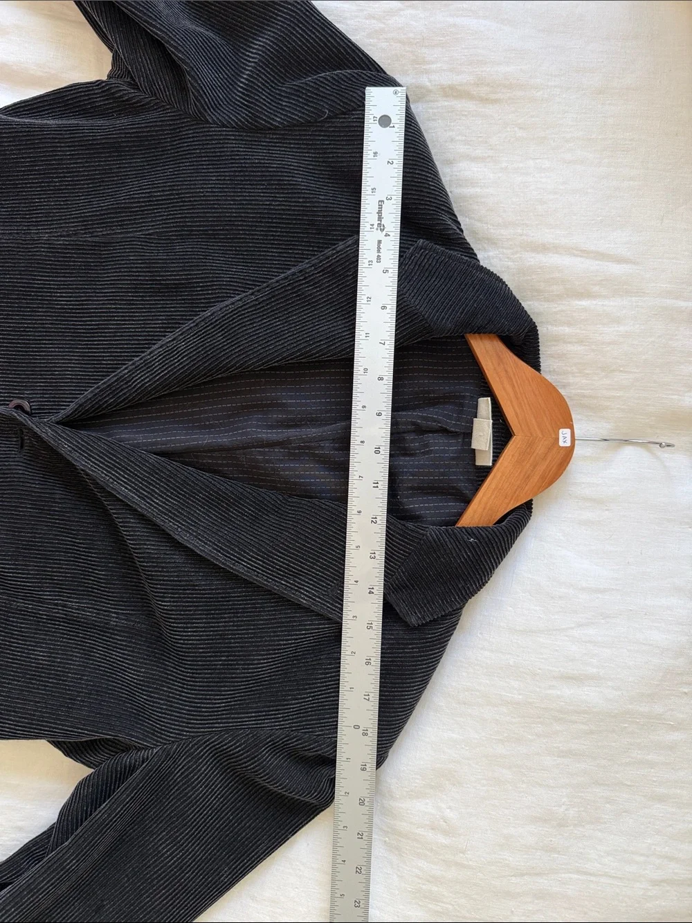 DKNY Vintage 90s Black Corduroy Blazer Sport Coat Men’s Medium